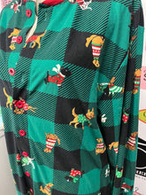 Charger l'image dans la galerie, “Here Comes Santa Paws” Dog Print Onesie (Size L)