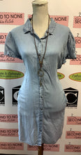 Charger l'image dans la galerie, Short Sleeve Denim T-Shirt Dress (Size XL)