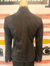 Charger l'image dans la galerie, Tribal Basic Black Faux Suede Jacket (Size 4)
