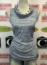 Cargar imagen en el visor de la galería, White House Black Market Blue Static Turtle Tank (Size M)