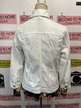 Load image into Gallery viewer, White Denim Jacket (Size PS)