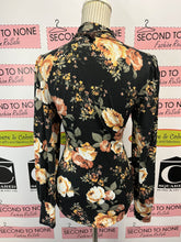 Load image into Gallery viewer, Ultra Soft Dark Floral Mock Neck (Size M)