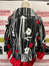 Load image into Gallery viewer, Joseph Ribkoff B&W Crop Jacket (Size 8)