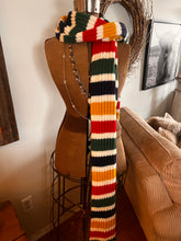 Load image into Gallery viewer, HBC X-Long Stripes Chunky-Knit Scarf