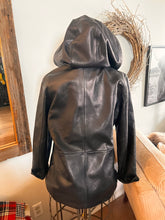 Load image into Gallery viewer, Danier Leather & Herringbone-Lined Mid-Length Coat (Size Small)
