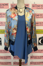 Load image into Gallery viewer, Deep Blue Asymetrical Hem Tunic (Size S)