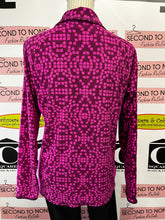 Charger l'image dans la galerie, Columbia Patterned Fuchsia Quarter-Zip (Size L)