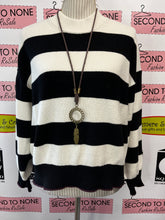 Cargar imagen en el visor de la galería, Scotch & Soda Black Stripe Sweater (Size XL)