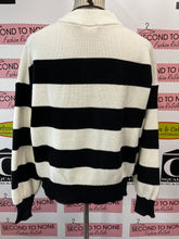 Cargar imagen en el visor de la galería, Scotch & Soda Black Stripe Sweater (Size XL)