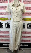 Load image into Gallery viewer, Cropped Linen-Look Button-Front Top