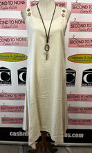Load image into Gallery viewer, Linen-Blend Relaxed-Style Dress