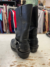 Load image into Gallery viewer, Harley Davidson Black Leather Biker Boots (Size 5 Women’s)