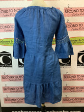Load image into Gallery viewer, Italian Made Peasant Dress (Size M)
