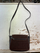 Load image into Gallery viewer, Y2K-Look Brown Corduroy Kenneth Cole Crossbody