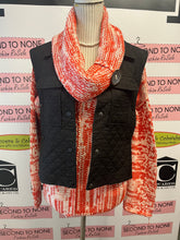 Load image into Gallery viewer, Handknit Creamsicle Cowl Sweater (Size XS/S)