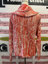Load image into Gallery viewer, Handknit Creamsicle Cowl Sweater (Size XS/S)