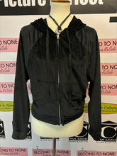 Charger l'image dans la galerie, Bluenotes Velour Zip Up Sweater (Size L)