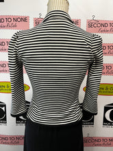 Load image into Gallery viewer, Dynamite Striped Cropped Sweater (Size XS)