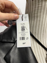 Load image into Gallery viewer, NWT Dynamite Cropped Faux Leather Jacket (Size XL)
