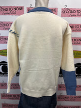 Load image into Gallery viewer, Patchwork Knit Sweater (Fits L)