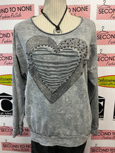 Load image into Gallery viewer, Maritime Gemstone Heart Long Sleeve (Size L)
