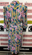 Charger l'image dans la galerie, Vintage D’Allaird’s Vibrant Floral Midi Dress (Fits L)