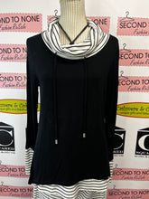 Charger l'image dans la galerie, Orly Elegant B&W Stripe 2pc Pant Set (Size S)