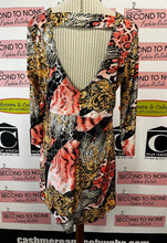 Charger l'image dans la galerie, Demi Loon Pink Cheetah & Gold Paisley Top (Size XL)
