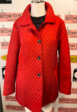 Charger l'image dans la galerie, Novelti Cherry Red Lightweight Quilted Jacket (Size L)
