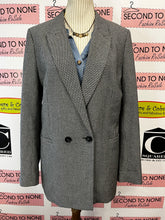 Load image into Gallery viewer, RW & Co Houndstooth Single Breasted Blazer (Size 16)