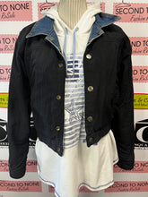 Load image into Gallery viewer, Vintage L.A Blue Jeans Reversible Denim Coat (Size XS/ S Petite)