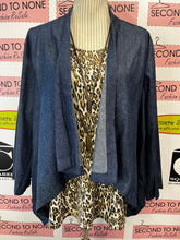 Charger l'image dans la galerie, Faux Denim Topper (Size XL)