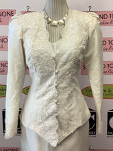 Load image into Gallery viewer, Vintage Gown With Lace Coat (S)