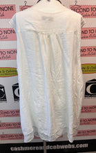 Load image into Gallery viewer, Cristina B White Layered Tank Top (Size XXL)