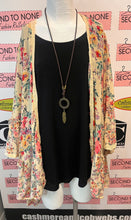 Load image into Gallery viewer, Black Button Bell Sleeve Blouse (Size 1X)