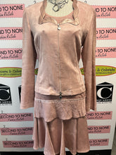 Load image into Gallery viewer, Joseph Ribkoff 2-Piece Ultra-Suede Set (Size 12)