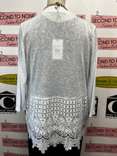 Charger l'image dans la galerie, Lace-Trim Long Shrug (Only Teal Left!)