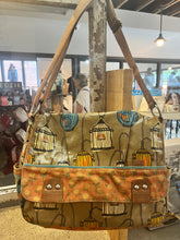 Load image into Gallery viewer, Fossil Bird-Cage Messenger Bag
