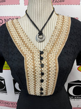 Charger l'image dans la galerie, 100% Cotton Black BOHO Dress
