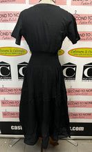 Charger l'image dans la galerie, 100% Cotton Black BOHO Dress