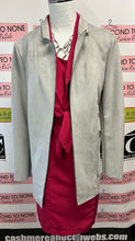 Charger l'image dans la galerie, Grey Faux Suede Over Coat (Size M/L)