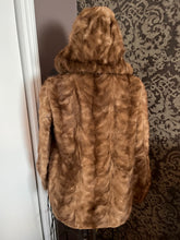 Load image into Gallery viewer, Vintage Leader Furs Hooded Jacket (Size S)