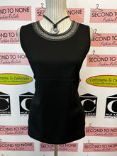 Cargar imagen en el visor de la galería, Cotton Tank Top With Neckline Details (Only 1 XL Black Left!)