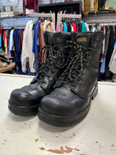 Cargar imagen en el visor de la galería, Dakota WorkPro Men’s Steel Toe Black Leather Boots (Men’s Size 10/Ladies Size 12)