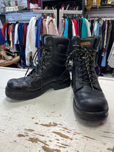 Cargar imagen en el visor de la galería, Dakota WorkPro Men’s Steel Toe Black Leather Boots (Men’s Size 10/Ladies Size 12)