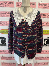 Load image into Gallery viewer, Vintage Lace Collar Blouse (Size 10)