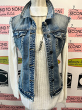 Cargar imagen en el visor de la galería, White Ribbed-Knit Sweater (Size S)