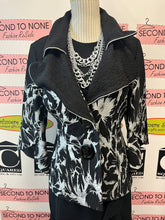Cargar imagen en el visor de la galería, Joseph Ribkoff Fancy Black Jacket (Size 10)