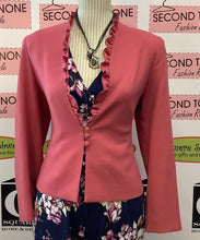 Load image into Gallery viewer, Vintage Pink Ruffle Jacket (M)