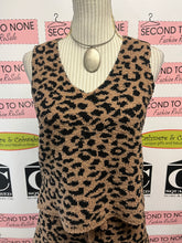 Load image into Gallery viewer, Fuzzy Animal Print Sleep Set (Size S)